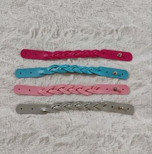 New Faux Leather Braided Bracelets